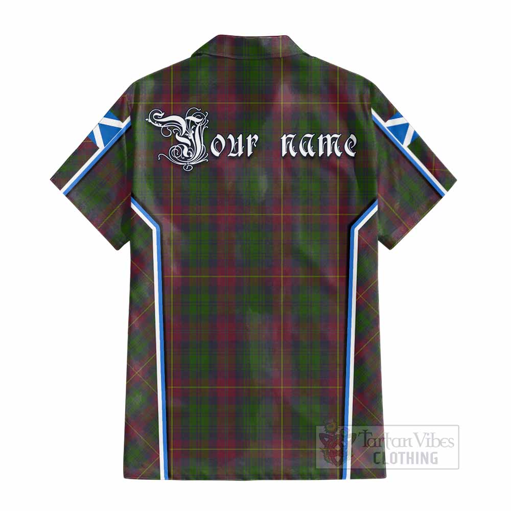 Cairns Tartan Crest Cotton Hawaiian Shirt Scotland Coat of Arm Flag Style - Tartan Vibes Clothing