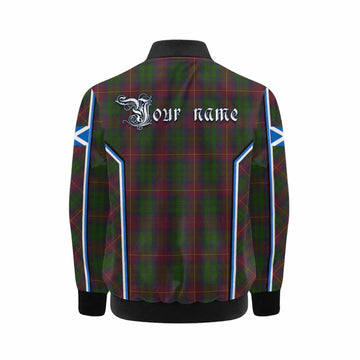 Cairns Tartan Crest Kid Bomber Jacket Scotland Coat of Arm Flag Style - Tartan Vibes Clothing