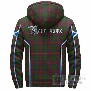 Cairns Tartan Crest Sherpa Hoodie Scotland Coat of Arm Flag Style - Tartan Vibes Clothing