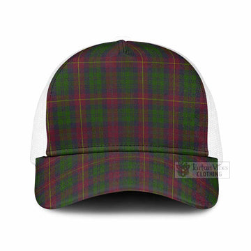 Cairns Tartan Mesh Trucker Cap One Size (Adjustable) White - Tartan Vibes Clothing