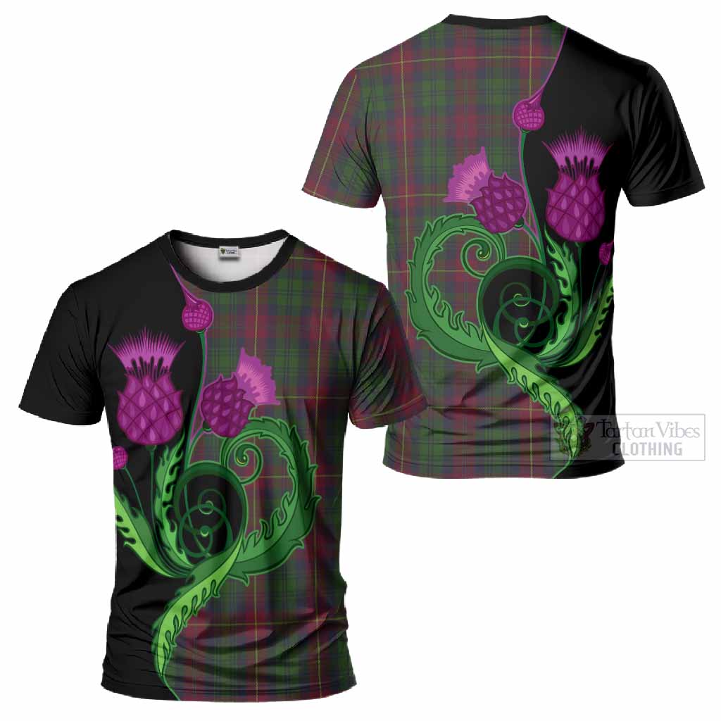 Cairns Tartan T-Shirt Traditional Scottish Thistle