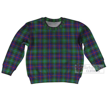 Tartan Vibes Clothing Calder Tartan Kid Ugly Sweater