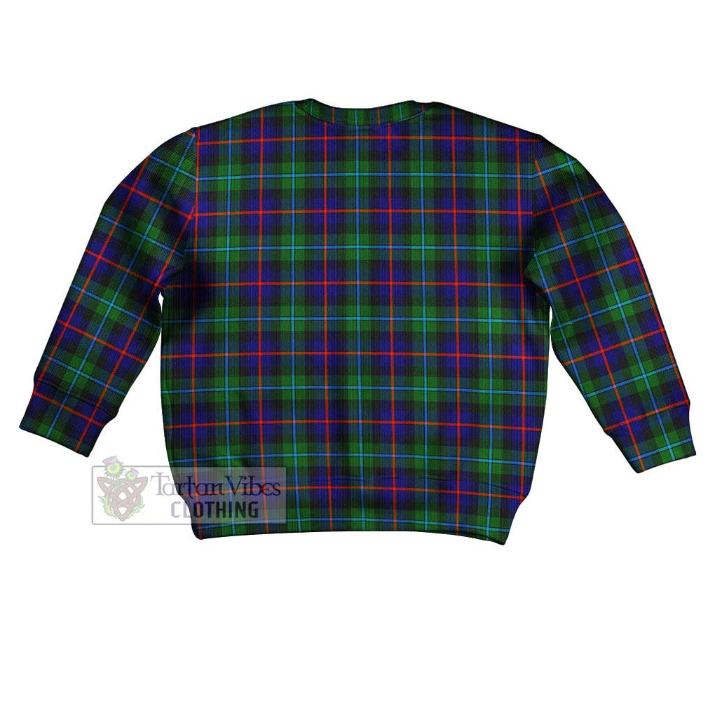 Calder Tartan Kid Ugly Sweater with Family Crest - Tartan Vibes Clothing
