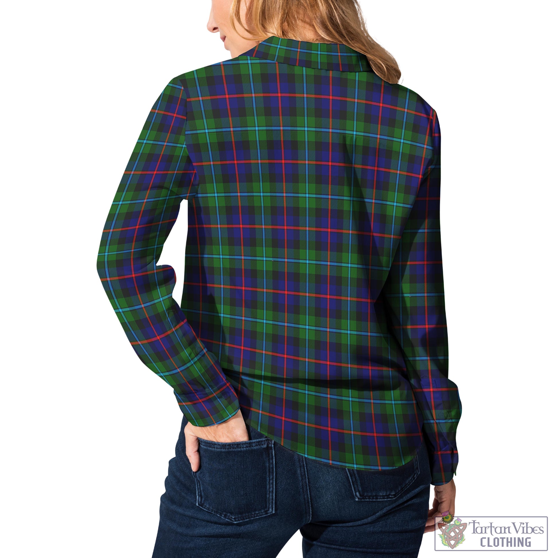 Calder Tartan Women's Casual Shirt Female - Tartan Vibes Clothing