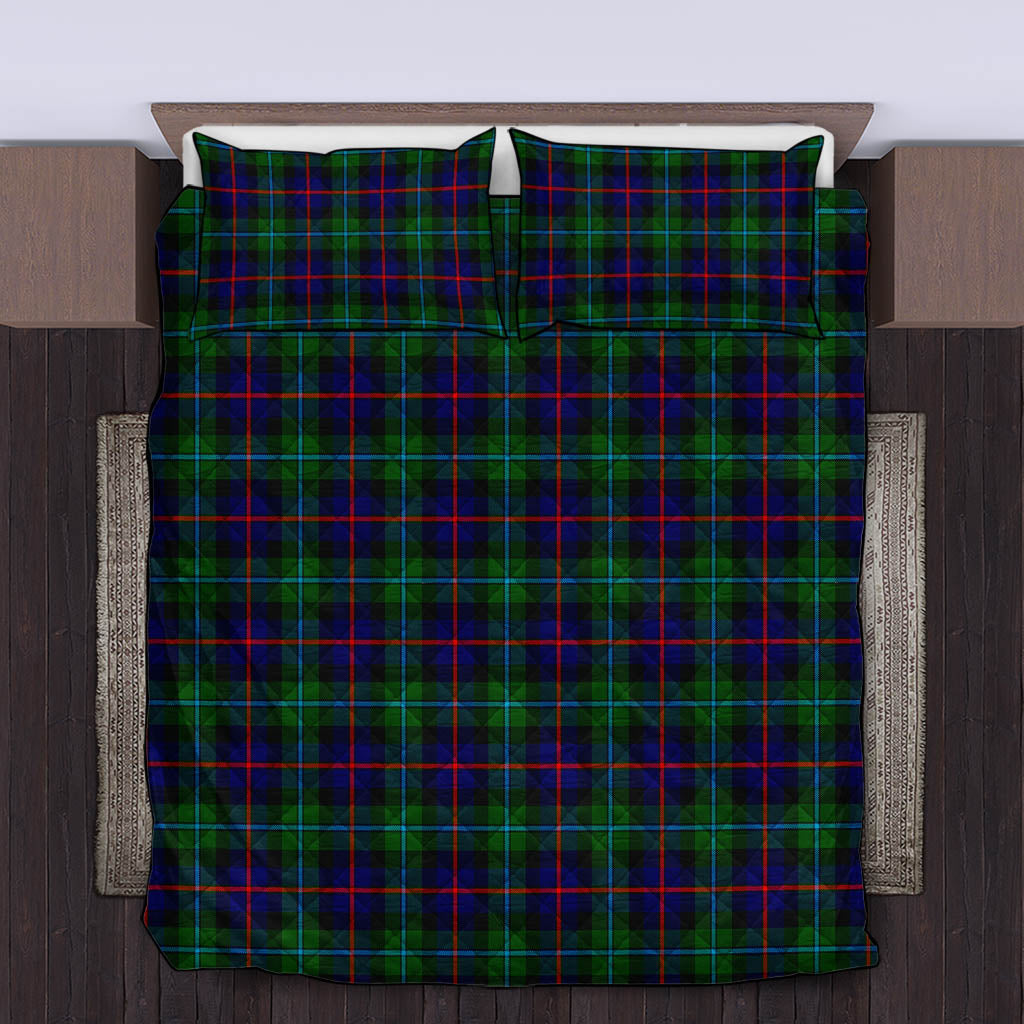 Calder Tartan Quilt Bed Set King - Tartan Vibes Clothing