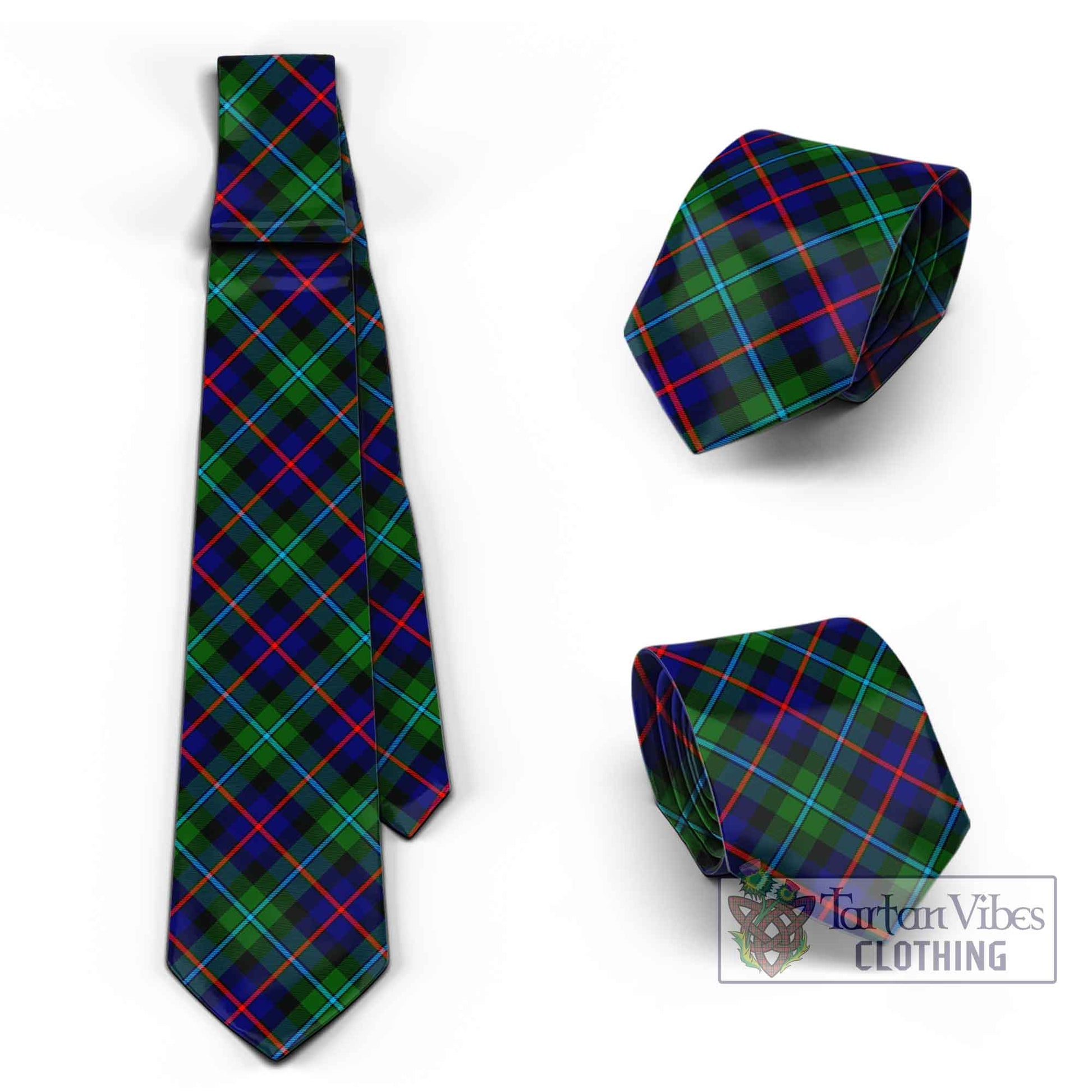 Calder Tartan Classic Necktie Cross Style Necktie One Size - Tartan Vibes Clothing