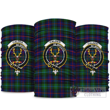 Calder Tartan Neck Gaiters, Tartan Bandanas, Tartan Head Band with Family Crest package One Size - Tartan Vibes Clothing
