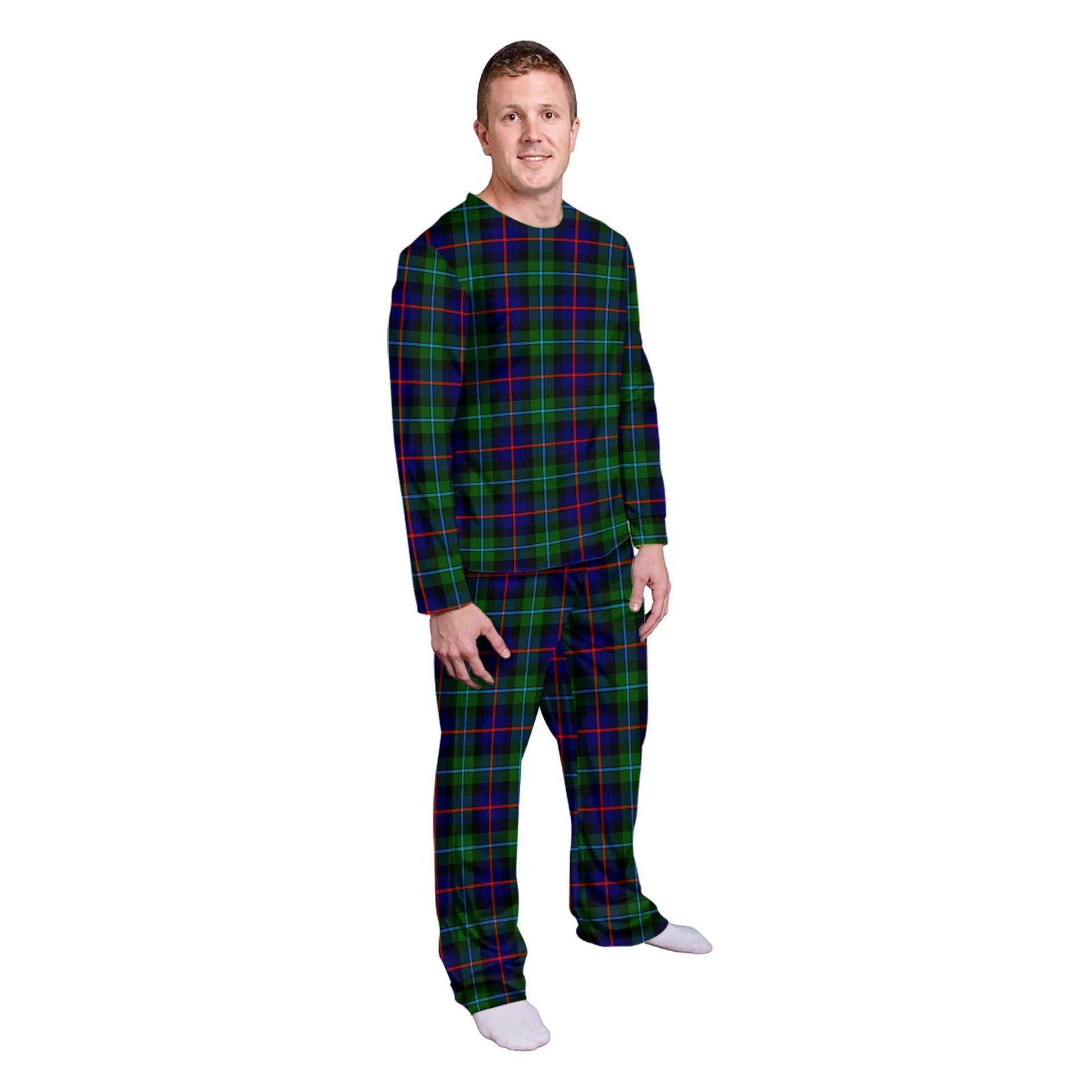 Calder Tartan Pajamas Family Set - Tartan Vibes Clothing