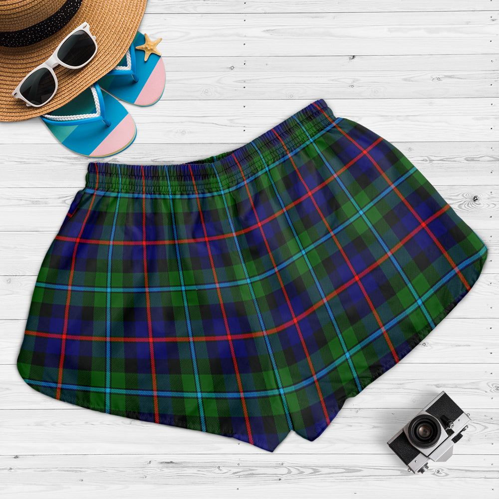 Calder Modern Tartan Womens Shorts