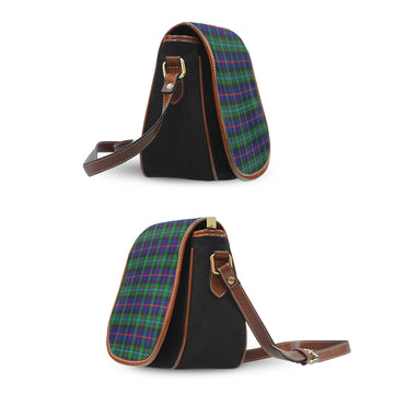 Calder Modern Tartan Saddle Bag