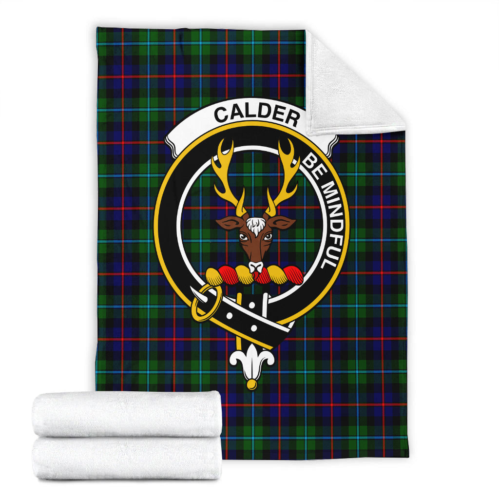 Rose Modern Tartan Crest Premium Blanket - Celtic Stag style