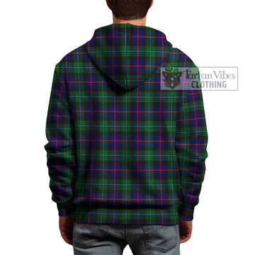 Calder Tartan Hoodie with Family Crest DNA In Me Style