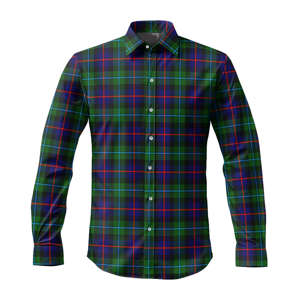 Calder Tartan Long Sleeve Button Up Shirt Men's Shirt - Tartan Vibes Clothing
