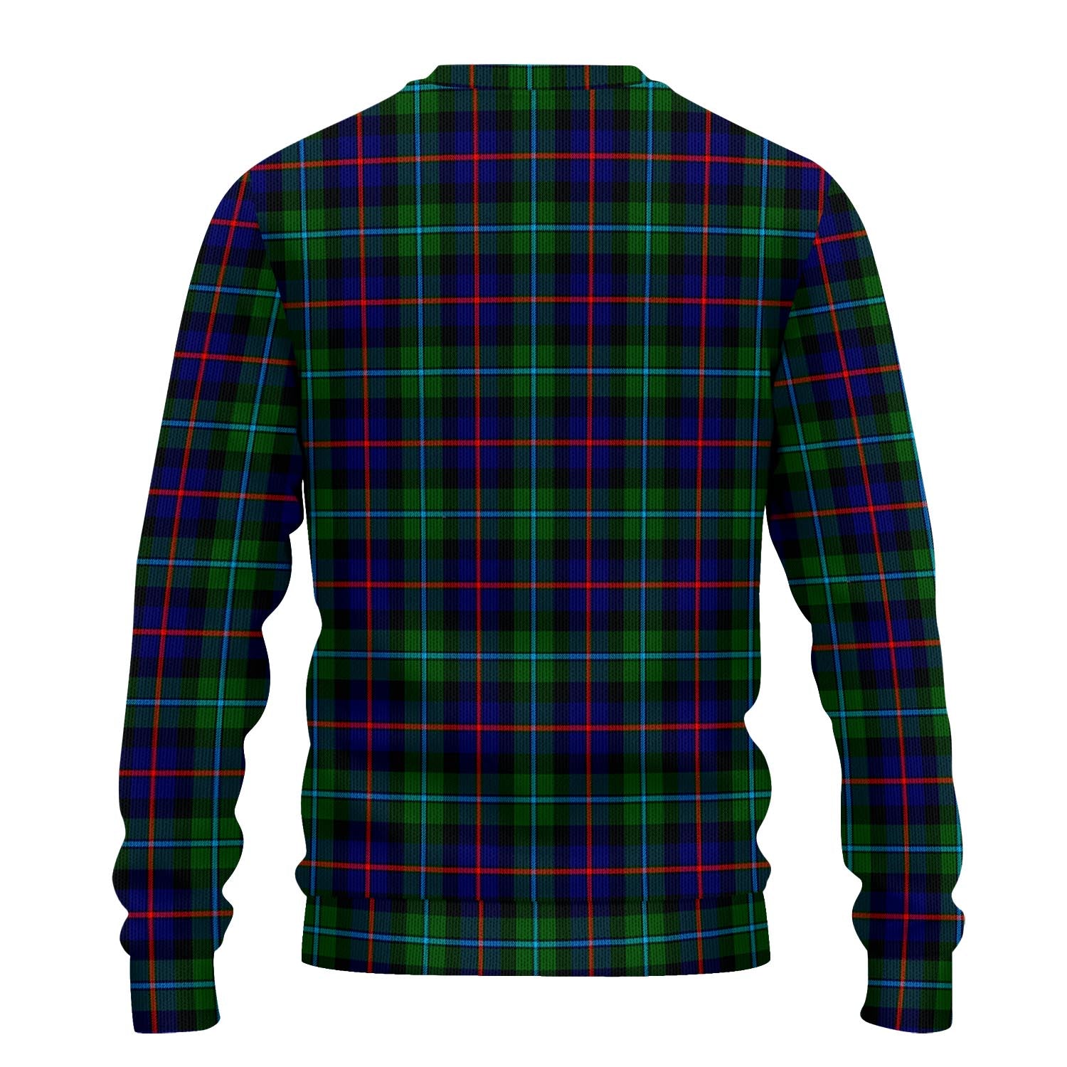 Calder Tartan Ugly Sweater with Family Crest - Tartan Vibes Clothing