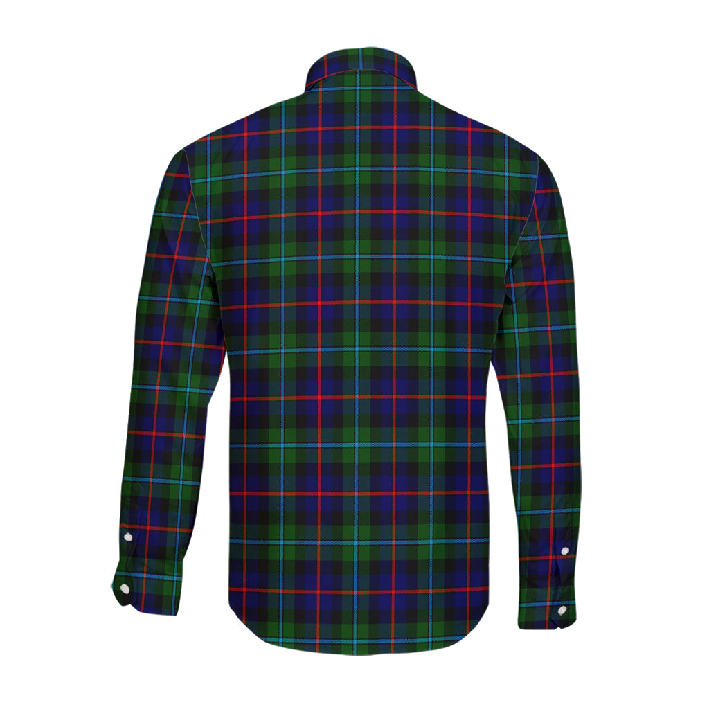 Calder Tartan Long Sleeve Button Up Shirt - Tartan Vibes Clothing