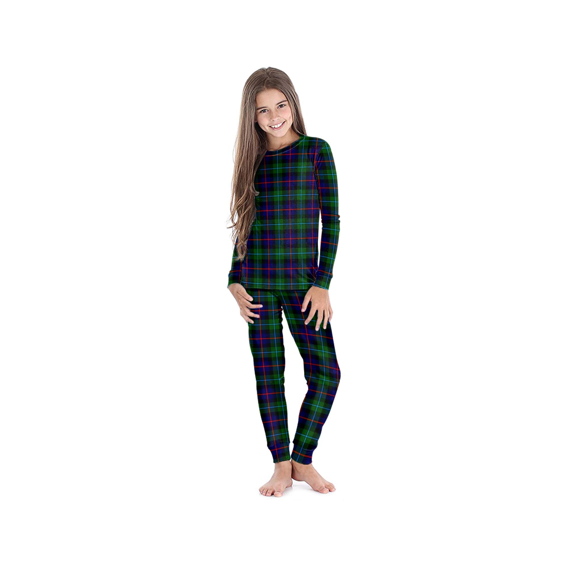 Calder Tartan Pajamas Family Set - Tartan Vibes Clothing