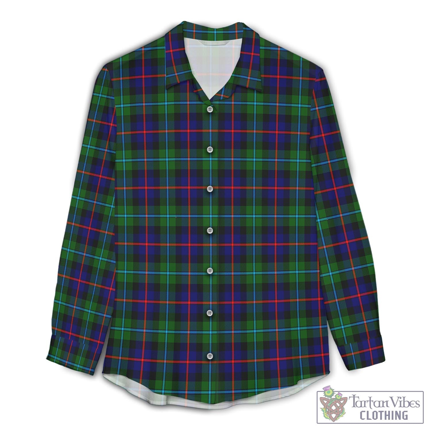 Calder Tartan Women's Casual Shirt - Tartan Vibes Clothing