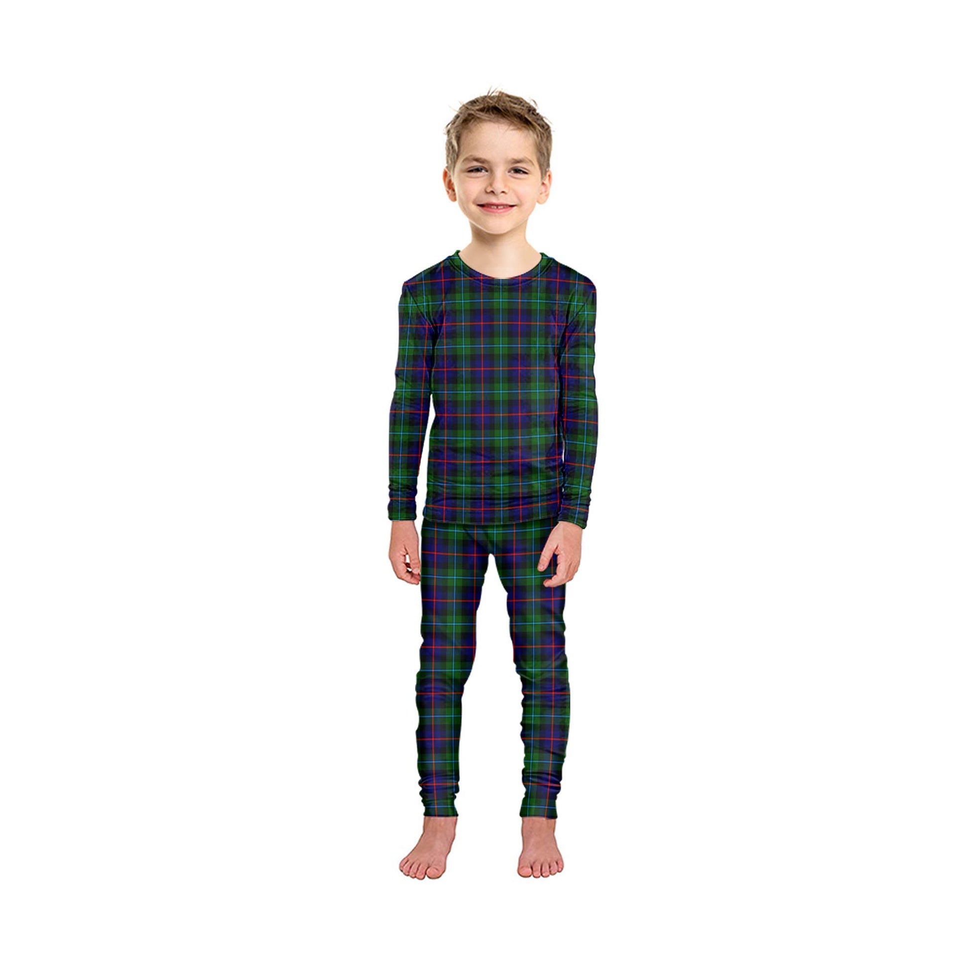 Calder Tartan Pajamas Family Set - Tartan Vibes Clothing