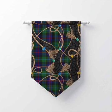 Calder Scottish Tartan Twisted Ropes Stylized Gonfalon Chevron - Tartan Vibes Clothing