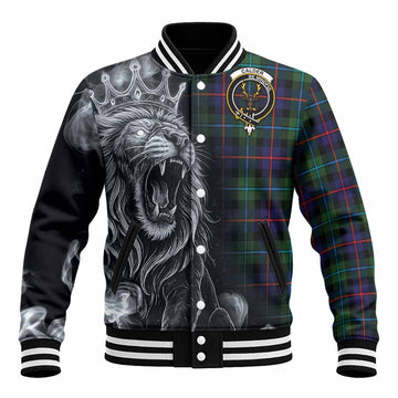 Calder Tartan Baseball Jacket Roaring Lion Heritage
