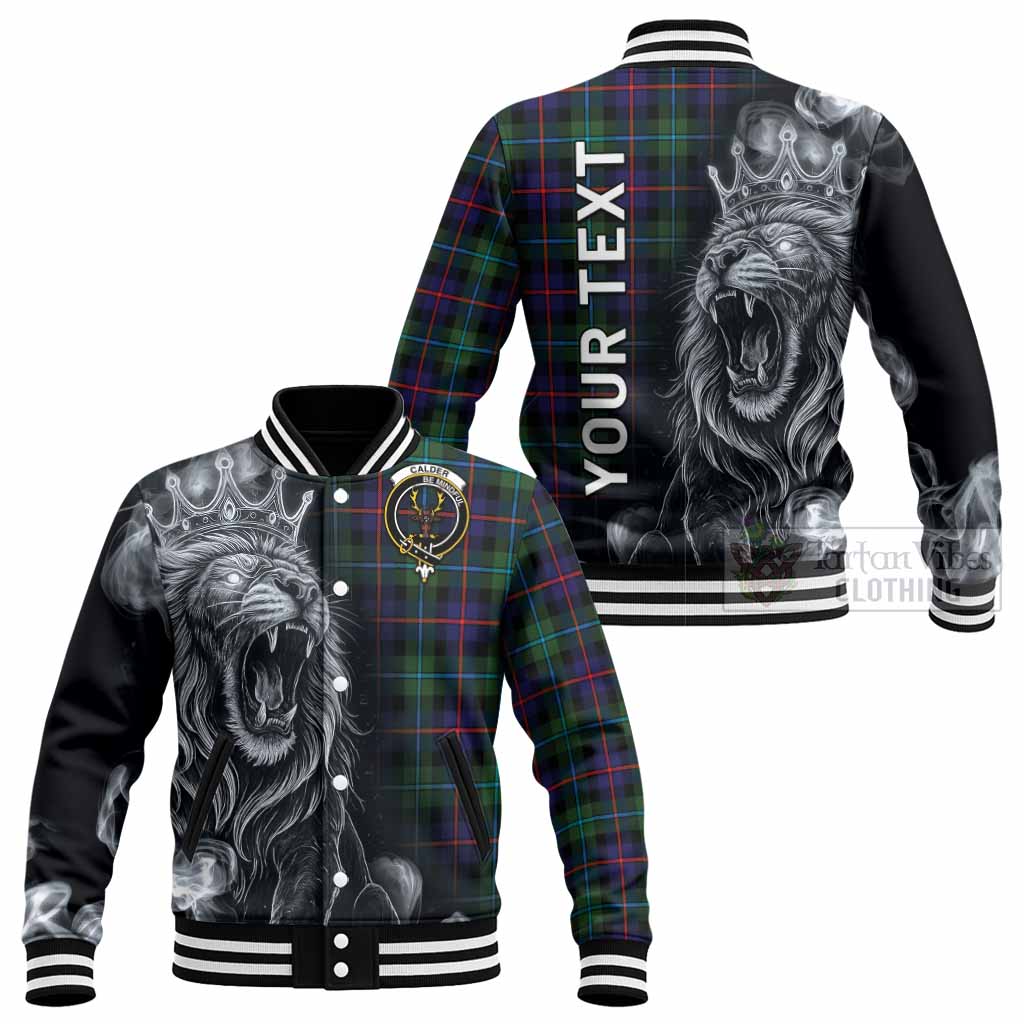 Calder Tartan Baseball Jacket Roaring Lion Heritage