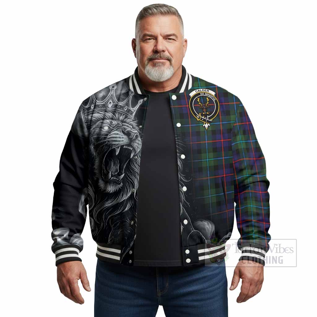 Calder Tartan Baseball Jacket Roaring Lion Heritage