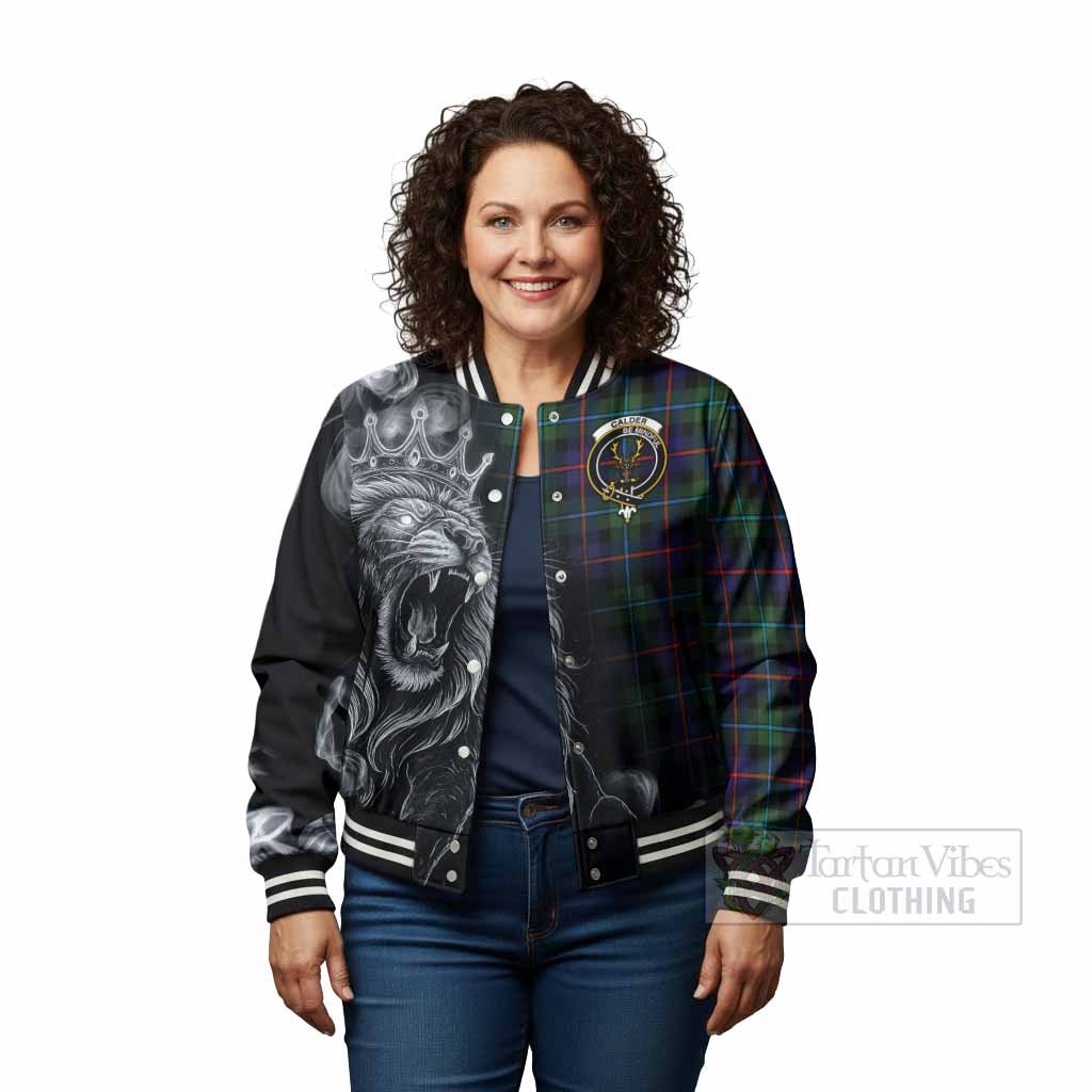 Calder Tartan Baseball Jacket Roaring Lion Heritage