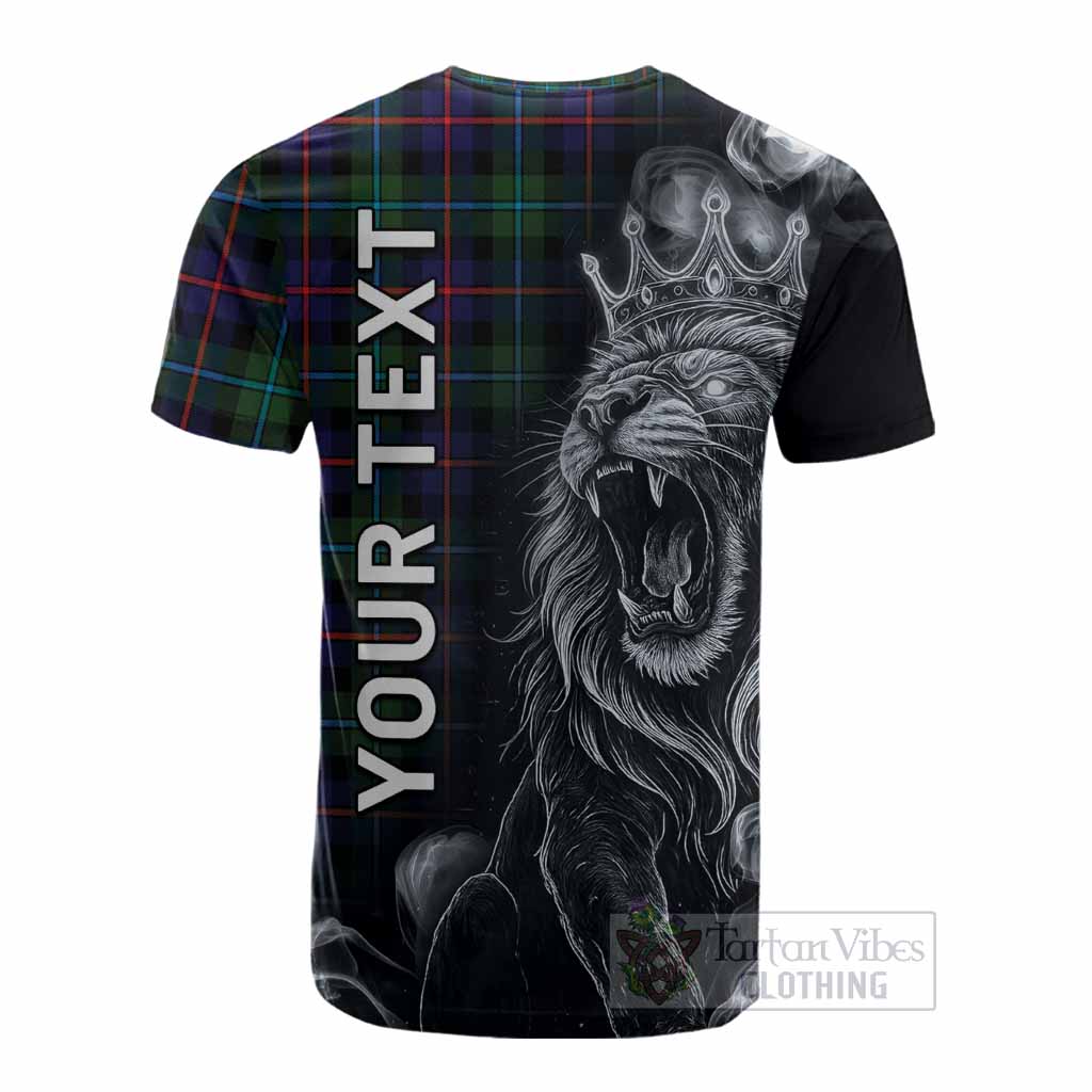 Calder Tartan Cotton T-shirt Roaring Lion Heritage