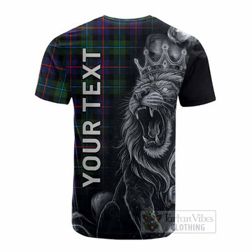 Calder Tartan Cotton T-shirt Roaring Lion Heritage
