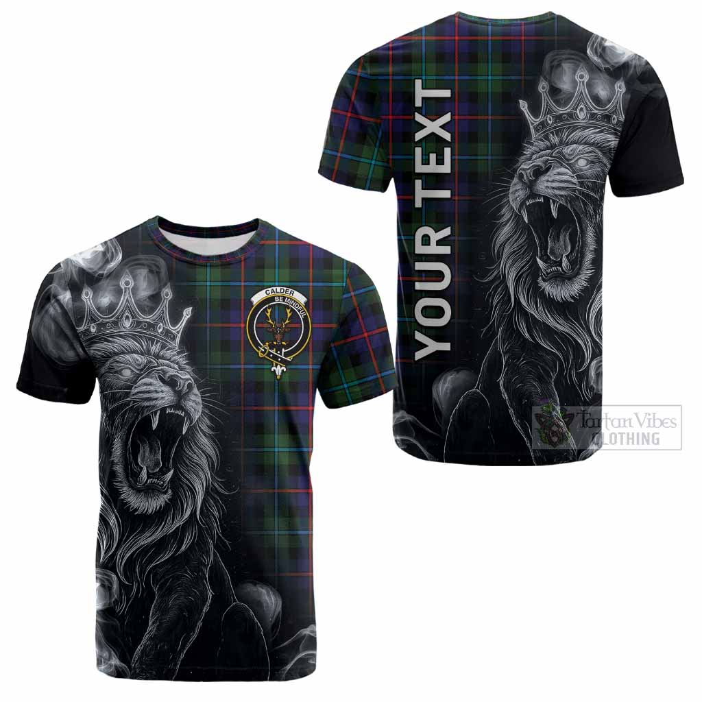 Calder Tartan Cotton T-shirt Roaring Lion Heritage