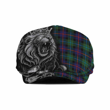 Calder Tartan Flat Cap, Jeff Cap Roaring Lion Heritage