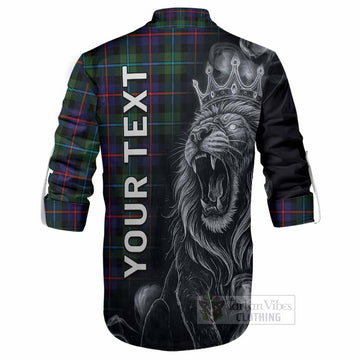 Calder Tartan Ghillie Shirt Roaring Lion Heritage