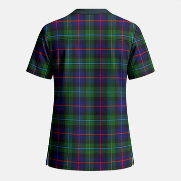 Calder Tartan Scrub Top - Tartan Vibes Clothing