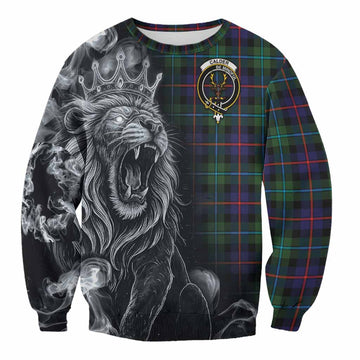 Calder Tartan Sweatshirt Roaring Lion Heritage