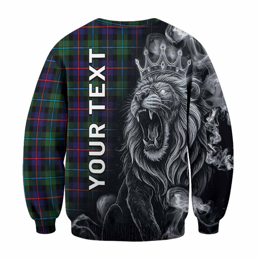 Calder Tartan Sweatshirt Roaring Lion Heritage