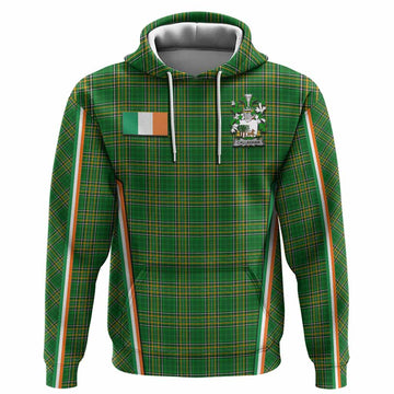 Callaghan Irish Clan Coat of Arm Tartan Hoodie Flag Style