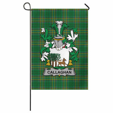 Callaghan Irish Clan Tartan Flag with Coat of Arms