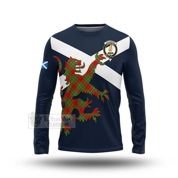 Callander Tartan Lion Rampant Long Sleeve T-Shirt Proudly Display Your Heritage with Alba Gu Brath and Clan Name Unisex - Tartan Vibes Clothing