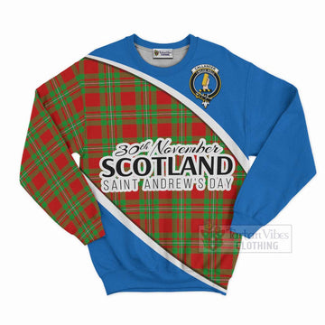 Callander Family Crest Tartan Sweatshirt Celebrate Saint Andrew's Day in Style Unisex - Tartan Vibes Clothing