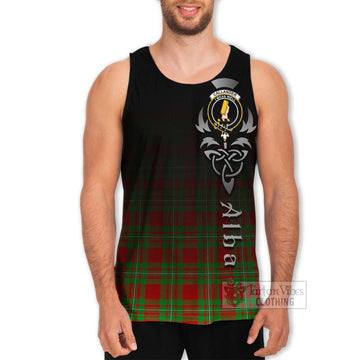 Callander Tartan Men's Tank Top Featuring Alba Gu Brath Family Crest Celtic Inspired Men - Tartan Vibes Clothing