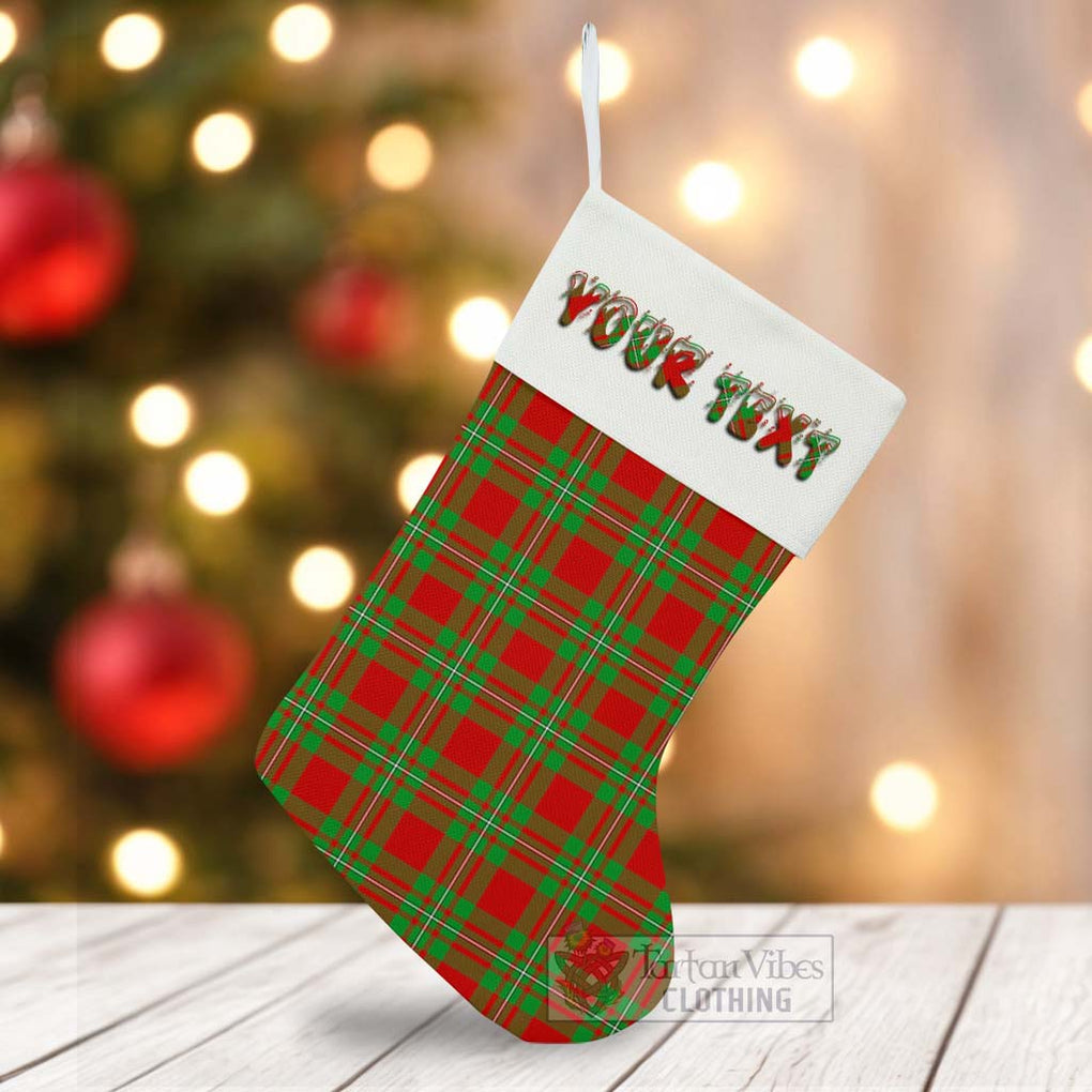 Callander Tartan Christmas Stocking with Personalized Text - Tartan Vibes Clothing