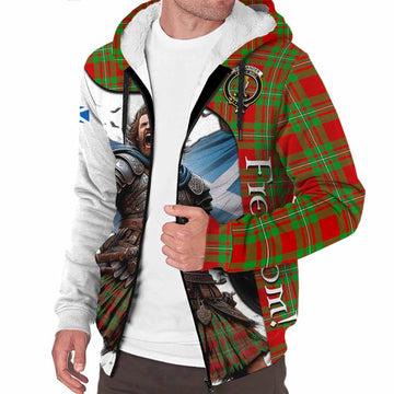 Callander Crest Tartan Sherpa Hoodie Inspired by the Freedom of Scottish Warrior Unisex S - Tartan Vibes Clothing