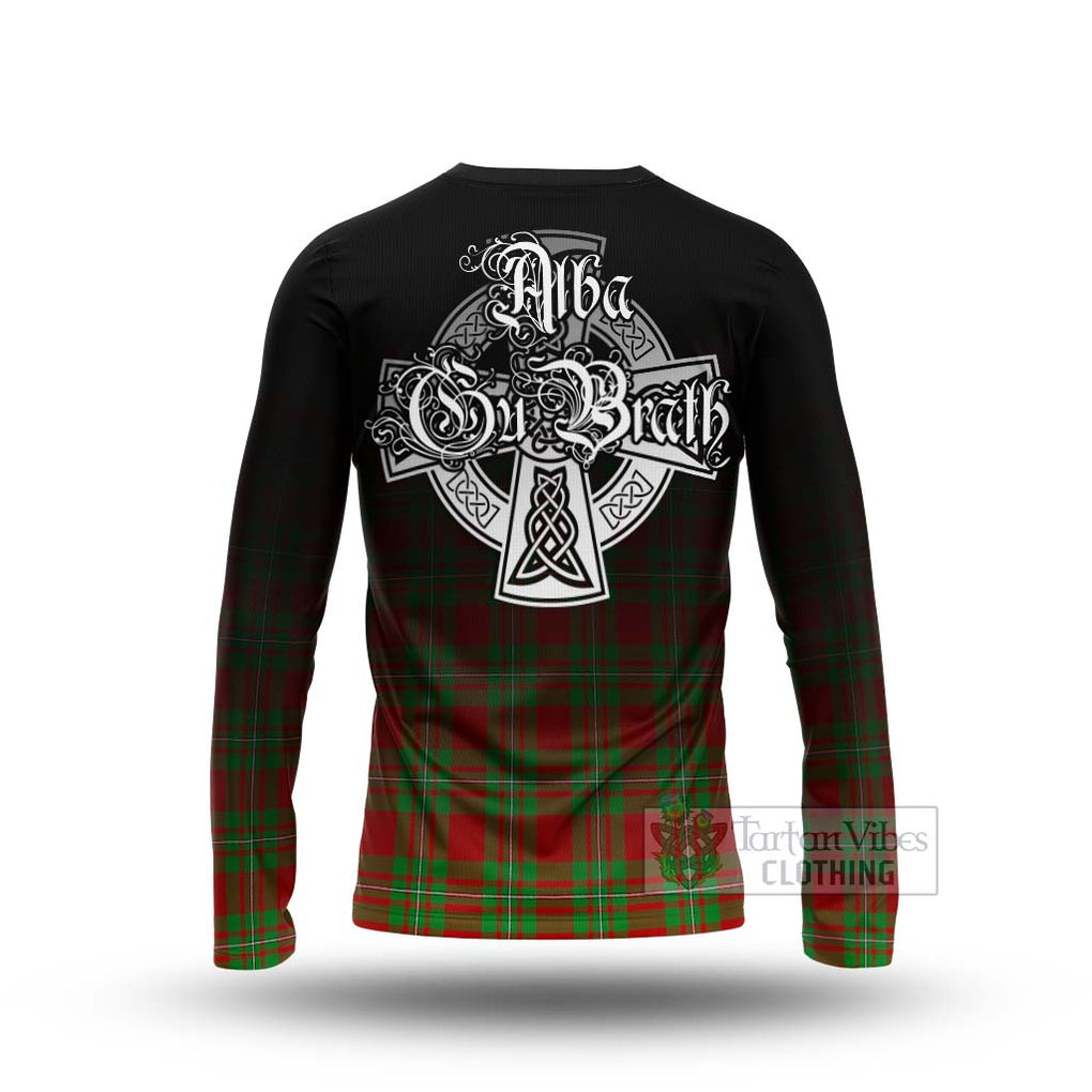 Callander Tartan Long Sleeve T-Shirt Featuring Alba Gu Brath Family Crest Celtic Inspired - Tartan Vibes Clothing
