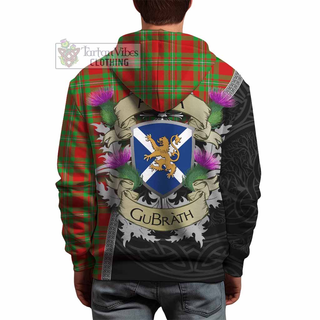 Callander Tartan Family Crest Hoodie Lion Rampant Royal Thistle Shield Celtic Inspired - Tartan Vibes Clothing