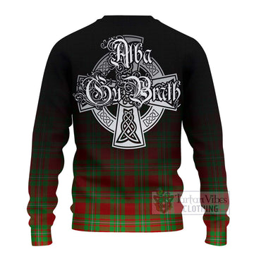 Callander Tartan Ugly Sweater Featuring Alba Gu Brath Family Crest Celtic Inspired