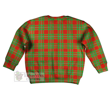 Callander Tartan Kid Ugly Sweater with Family Crest - Tartan Vibes Clothing