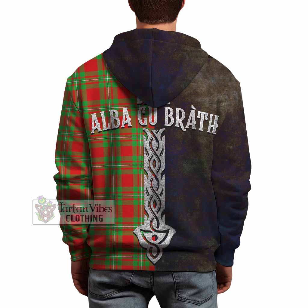 Callander Tartan Family Crest Hoodie Alba Gu Brath Be Brave Lion Ancient Style - Tartan Vibes Clothing
