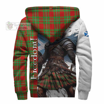 Callander Crest Tartan Sherpa Hoodie Inspired by the Freedom of Scottish Warrior - Tartan Vibes Clothing