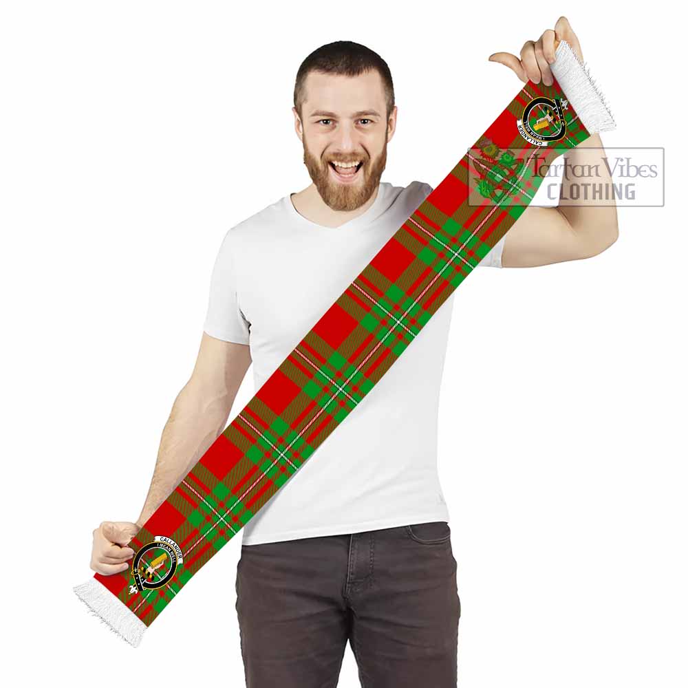 Callander Tartan Ruffneck Scarf with Family Crest - Tartan Vibes Clothing