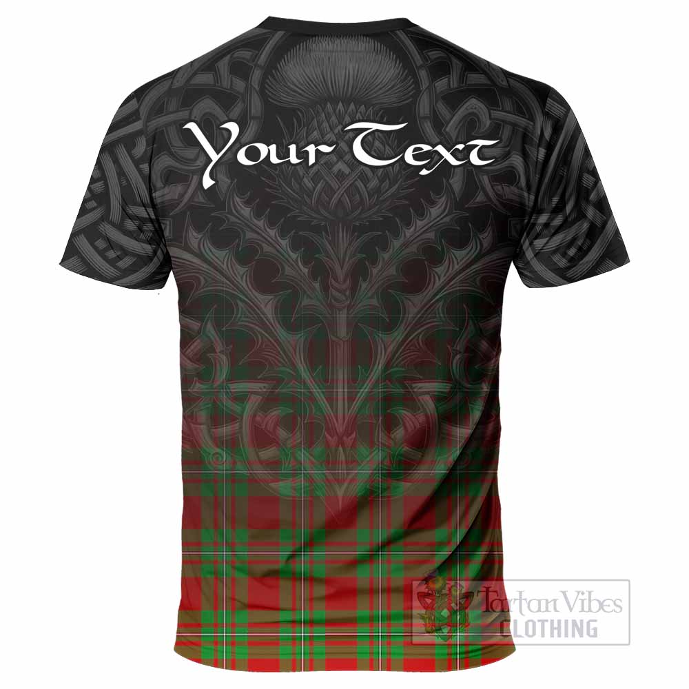 Tartan Vibes Clothing Callander Tartan T-Shirt with Family Crest Celtic Thistle Vibes